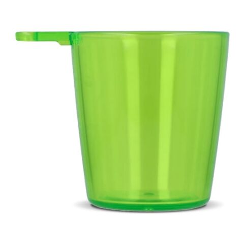 Vaso de chupito para festivales con cordón Verde oscuro-Verde oscuro | sin montaje de publicidad | no disponible | no disponible
