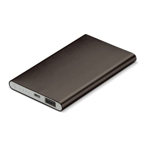 Powerbank Slim 4000mAh negro | sin montaje de publicidad | no disponible | no disponible | no disponible
