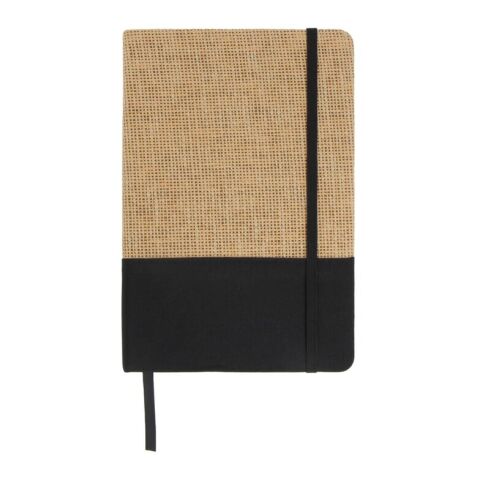 Cuaderno de yute R-PET GRS Negro intenso