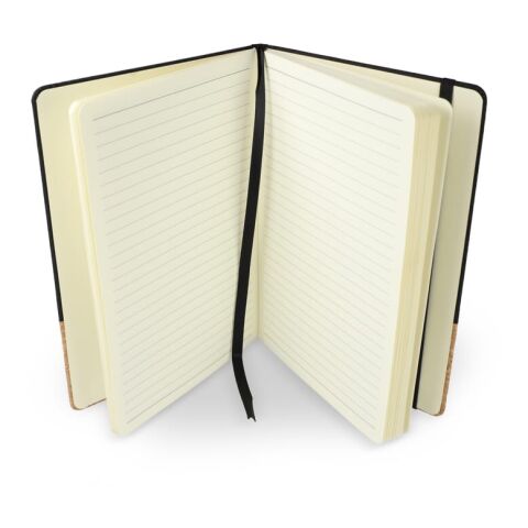 Cuaderno R-PET &amp; corcho A5 Negro | sin montaje de publicidad | no disponible | no disponible