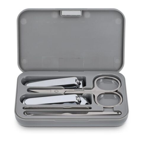 Set de manicura de 5 piezas Kira Gris | sin montaje de publicidad | no disponible | no disponible