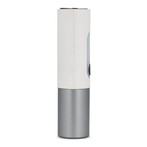 Linterna LED recargable de 10 W con función Zoom 300 lm Blanco