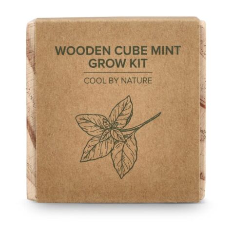 Juego de maceteros de madera FSC – Menta Natural