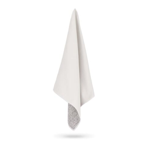 Toalla de secado rápido R-PET 30x80cm sublimación Blanco-Gris