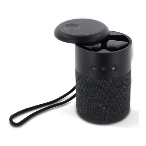 Wireless speaker William with TWS earbuds Negro | sin montaje de publicidad | no disponible | no disponible | no disponible