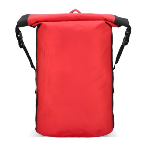 Mochila seca Rolltop 25L Rojo / Blanco | sin montaje de publicidad | no disponible | no disponible | no disponible