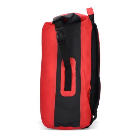 Mochila seca Rolltop 25L Rojo / Blanco | sin montaje de publicidad | no disponible | no disponible | no disponible
