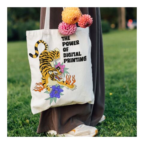 Bandolera de algodón OEKO-TEX® 140g/m² 38x42cm Ecru | sin montaje de publicidad | no disponible | no disponible | no disponible