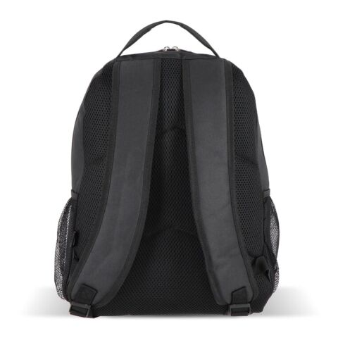 Mochila con detalle de cordón R-PET 25L Negro | sin montaje de publicidad | no disponible | no disponible | no disponible