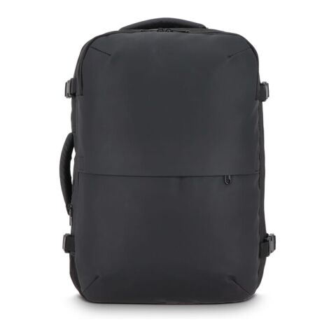 Mochila Dalston con revestimiento de PU Mochila al vacío 30 x 15 x 45 cm 20 l Negro intenso | Transferencia digital | parte frontal, arriba | 120 mm x 200 mm