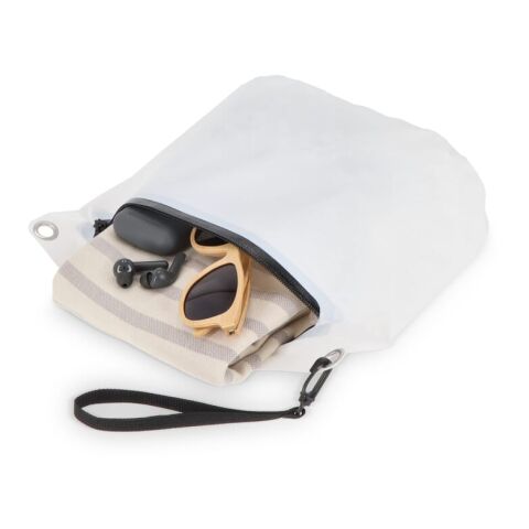 Bolso bandolera resistente al agua Ripstop 33 x 23 x 13 cm Blanco