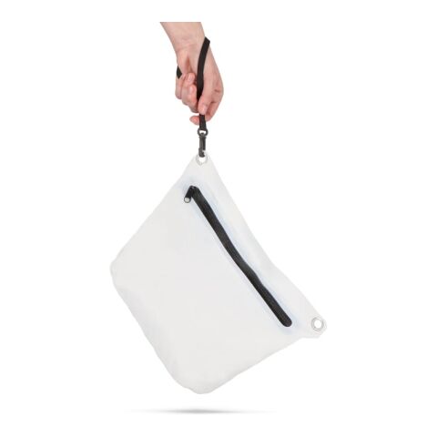 Bolso bandolera resistente al agua Ripstop 33 x 23 x 13 cm Blanco