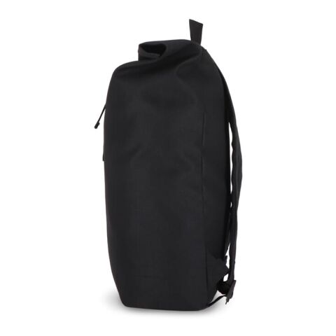 Mochila para bicicleta R-PET 600D Rolltop 20L Negro | sin montaje de publicidad | no disponible | no disponible