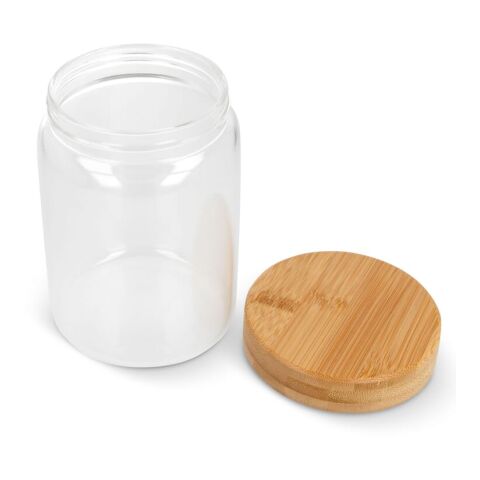 Bidón vidrio y bambú 900ml Transparente | sin montaje de publicidad | no disponible | no disponible | no disponible