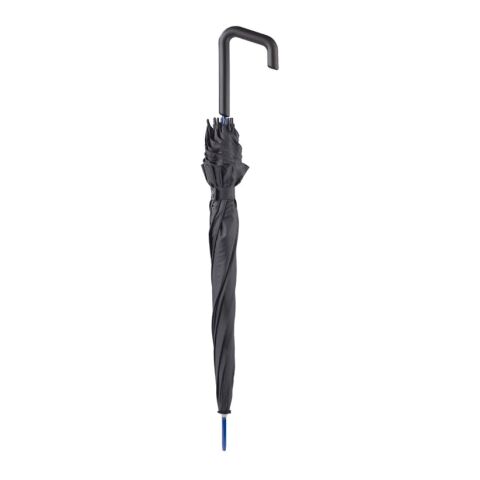 paraguas Stick 23” con apertura automática Negro-Azul / Blanco | sin montaje de publicidad | no disponible | no disponible | no disponible
