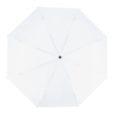 Congo 190T Pongee 21" Paraguas plegable Blanco