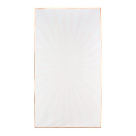 Toalla de playa de secado rápido R-PET 100 × 180 cm, sublimación Naranja | sin montaje de publicidad | no disponible | no disponible