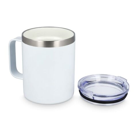 T-ceramic Taza térmica con tapa Danubio 350ml Blanco | sin montaje de publicidad | no disponible | no disponible | no disponible