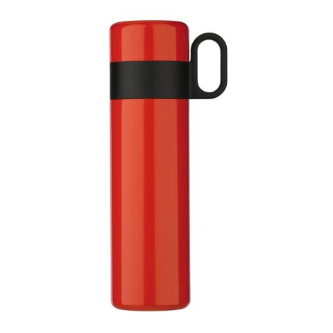 Termo Flow con asa 500ml Rojo / Blanco