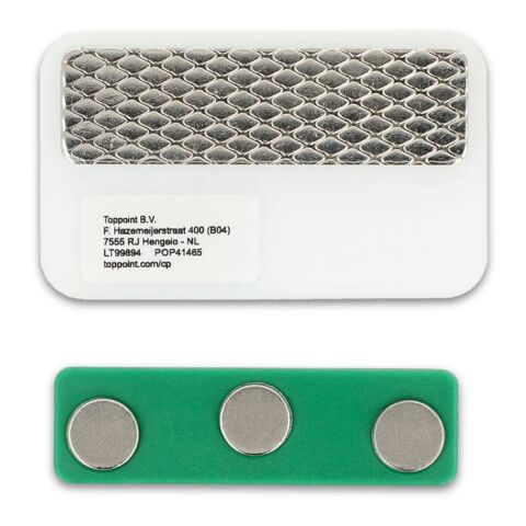 Identificador 50x30mm Blanco
