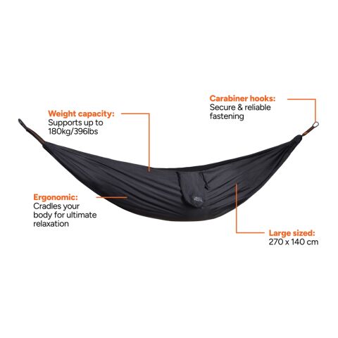 Hamaca para exteriores Nordic Drift GRS Trail negro | sin montaje de publicidad | no disponible | no disponible
