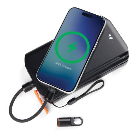 Cable con carga rápida USB-C 60W Nordic Drift Everest negro