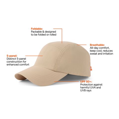 Gorra Nordic Drift RCS Aero UPF beige | sin montaje de publicidad | no disponible | no disponible