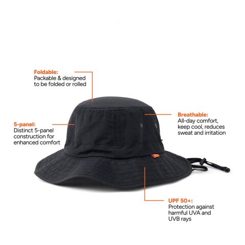 Gorro Nordic Drift RCS Horizon UPF 50+ negro | sin montaje de publicidad | no disponible | no disponible | no disponible
