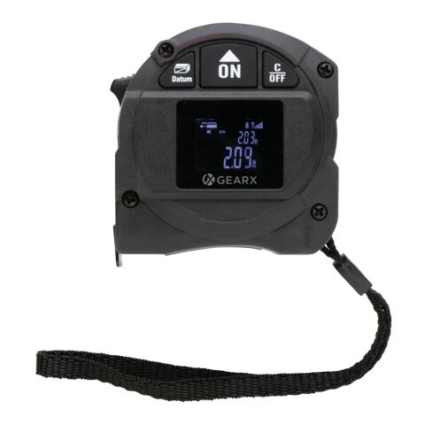 Flexómetro Gear X de 5M con láser de 30M negro | sin montaje de publicidad | no disponible | no disponible