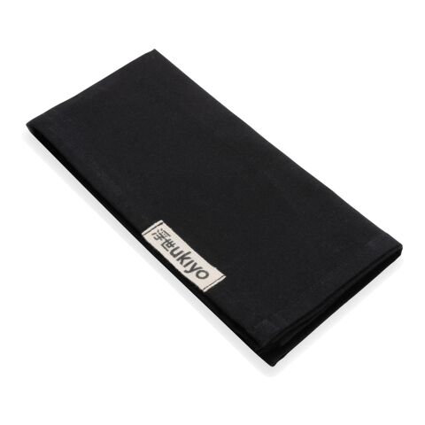 Set de 4 servilletas de mesa Ukiyo Aware ™ 180gr negro | sin montaje de publicidad | no disponible | no disponible | no disponible