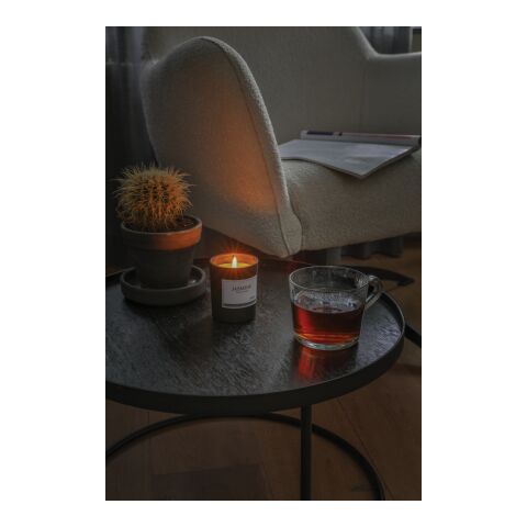 Vela Ukiyo perfumada pequeña en vaso negro | sin montaje de publicidad | no disponible | no disponible