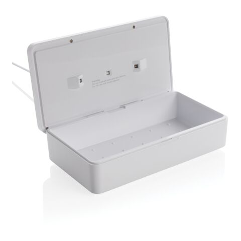 Caja esterilizadora UV-C blanco | sin montaje de publicidad | no disponible | no disponible
