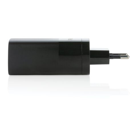 Cargador de pared USB de 3 puertos Philips de 65 W ultra ráp negro | sin montaje de publicidad | no disponible | no disponible