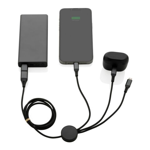 Cable Terra RCS aluminio reciclado 120 cm 6 en 1 gris | sin montaje de publicidad | no disponible | no disponible