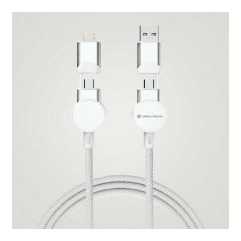 Cable Oakland RCS de carga rápida 45W 6 en 1 blanco | sin montaje de publicidad | no disponible | no disponible
