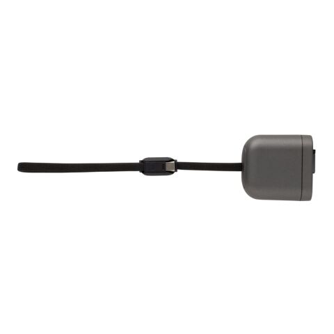 Cable de carga rápida 100W retráctil reciclado Spira RCS gris