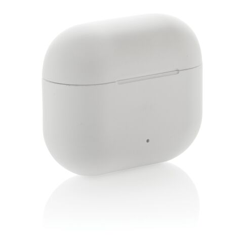 Auriculares inalámbricos Tunevo RCS de plástico reciclado blanco | sin montaje de publicidad | no disponible | no disponible