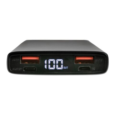 Powerbank PD de aluminio de 18W y 10.000 mAh negro | sin montaje de publicidad | no disponible | no disponible