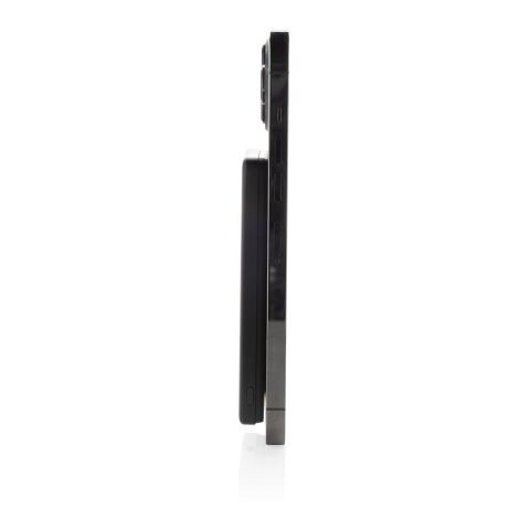Powerbank Orion magnético 5000 mAh aluminio reciclado RCS negro | sin montaje de publicidad | no disponible | no disponible