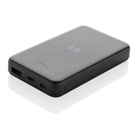 Batería inalámbrica 5W plástico RCS reciclado 5.000 mAh negro | sin montaje de publicidad | no disponible | no disponible
