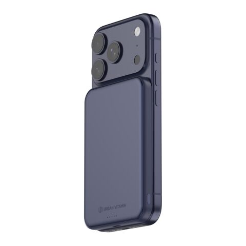 Powerbank magnética Urban Vitamin Pomona 5000 mAh Qi2.2 25W azul | sin montaje de publicidad | no disponible | no disponible