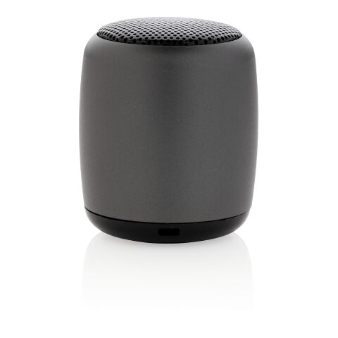 Mini altavoz inalámbrico de aluminio gris antracita | sin montaje de publicidad | no disponible | no disponible