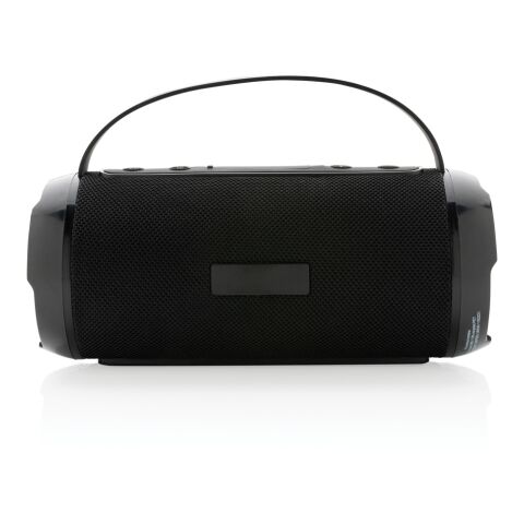 Altavoz impermeable 6W Soundboom de plástico reciclado RCS negro | sin montaje de publicidad | no disponible | no disponible