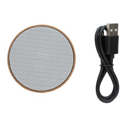 Altavoz inalámbrico FSC® corcho 3W marron | sin montaje de publicidad | no disponible | no disponible