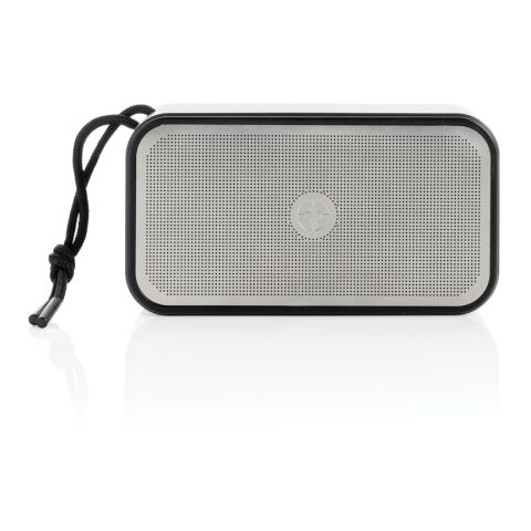 Altavoz Swiss Peak RCS de aluminio reciclado 10W gris | sin montaje de publicidad | no disponible | no disponible