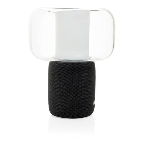 Lámpara altavoz plástico reciclado Lux RCS 10W negro | sin montaje de publicidad | no disponible | no disponible