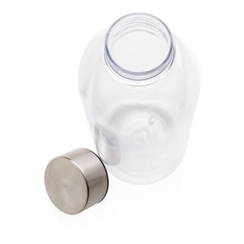 Botella de agua estanca con tapa metálica blanco | sin montaje de publicidad | no disponible | no disponible