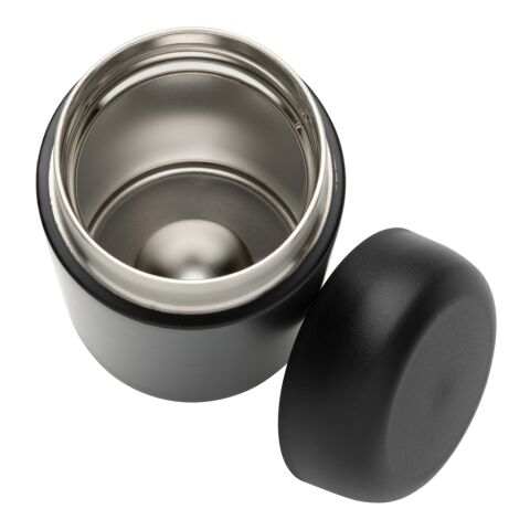 Vaso de acero inoxidable reciclado certificado Brew RCS negro | sin montaje de publicidad | no disponible | no disponible