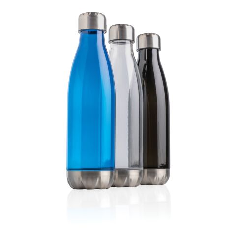 Botella de agua estanca con tapa de acero inoxidable. negro | sin montaje de publicidad | no disponible | no disponible