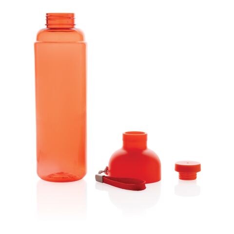 Botella de agua antigoteo PET reciclado Impact RCS 600 ml rojo | sin montaje de publicidad | no disponible | no disponible